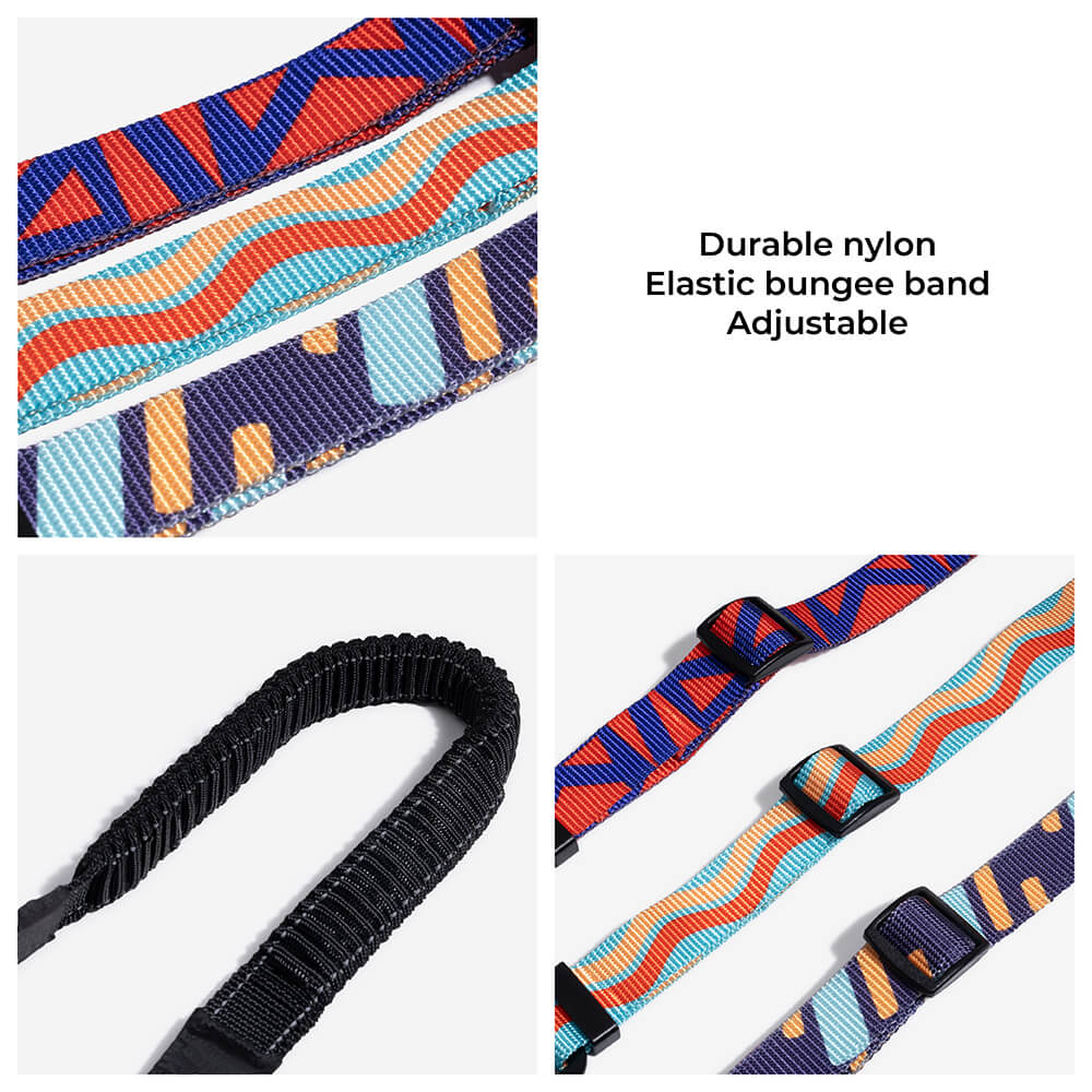 Colorful Buffer Adjustable Cool Dog Accessories Car Seat Belt - FUNNYFUZZY
