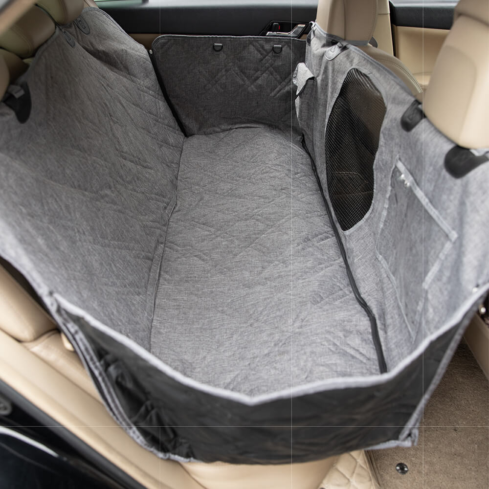 Cationic Fabric Oxford Fabric Waterproof Scratch Resistant Dog Car Seat Cover - FUNNYFUZZY