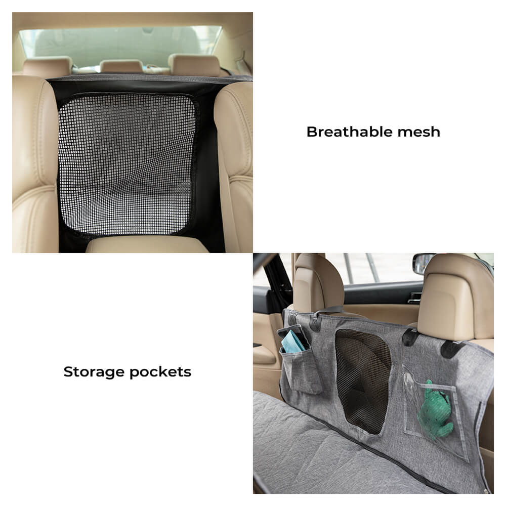 Cationic Fabric Oxford Fabric Waterproof Scratch Resistant Dog Car Seat Cover - FUNNYFUZZY