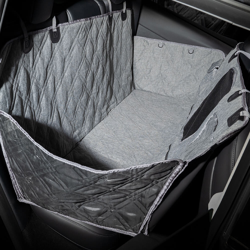 Cationic Fabric Oxford Fabric Waterproof Scratch Resistant Dog Car Seat Cover - FUNNYFUZZY