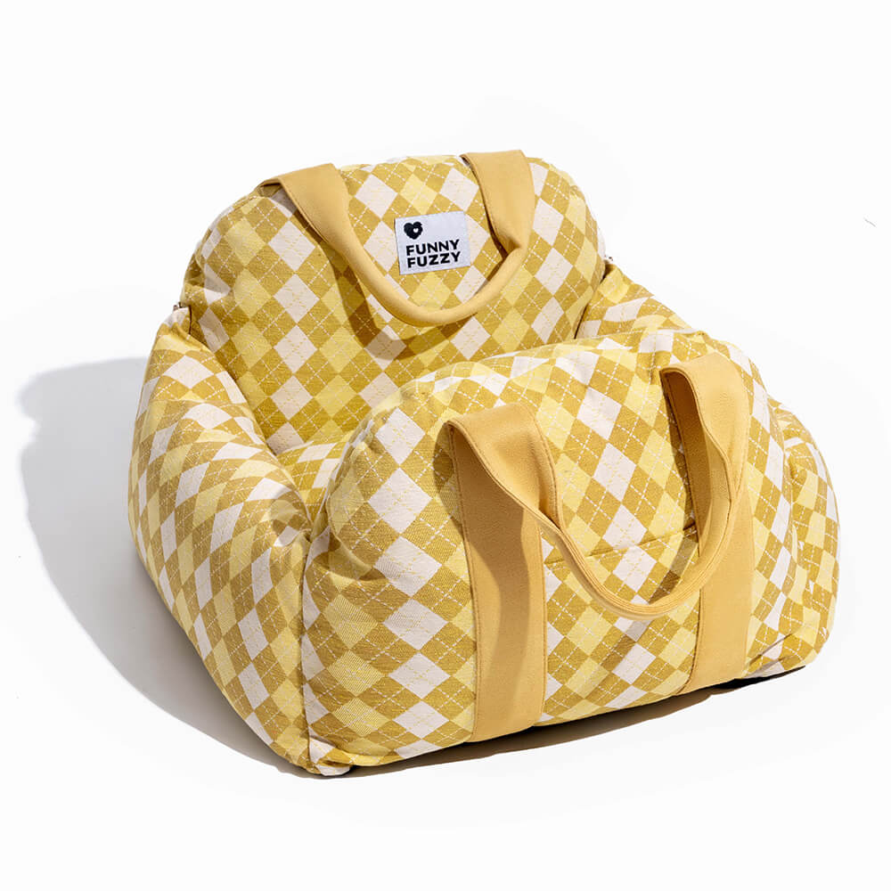 Dog Car Seat Bed - First Class - FUNNYFUZZY
