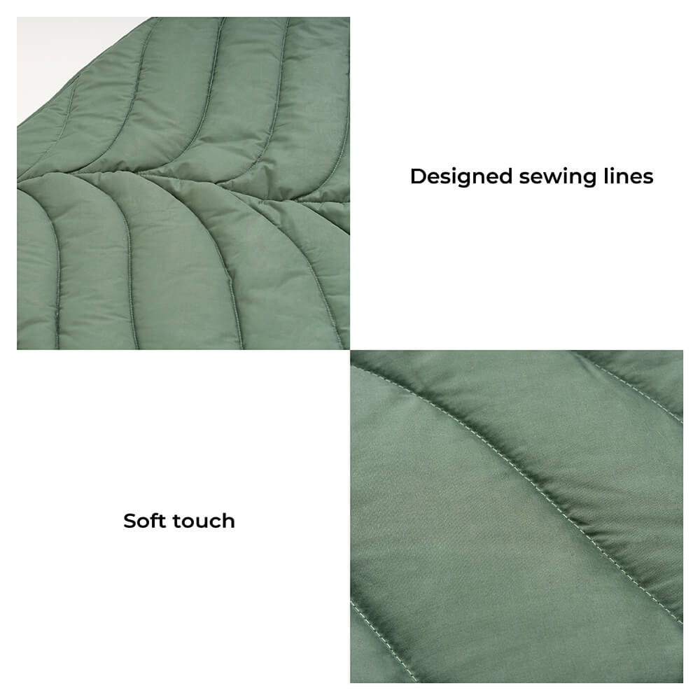 Super Large Leaf Shape Human Mat Dog Blanket - FUNNYFUZZY
