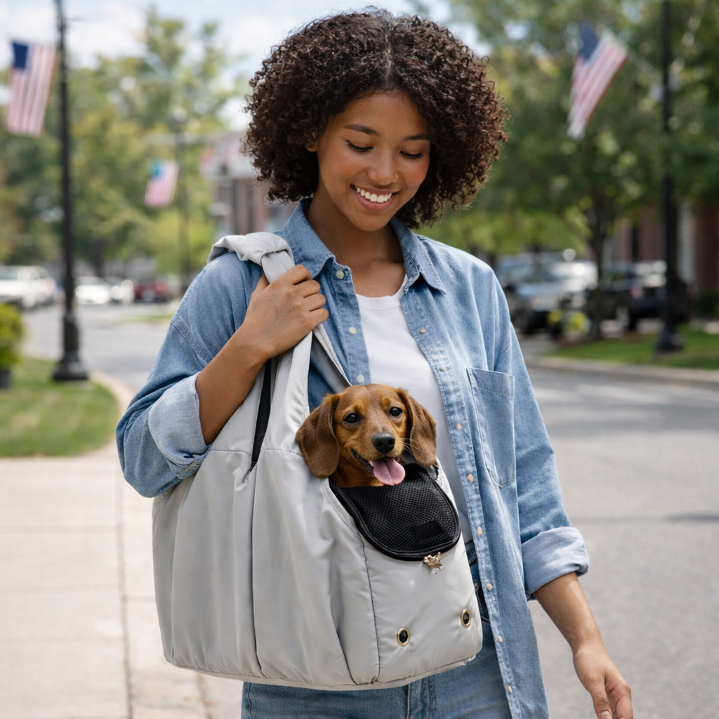 Portable Shoulder Dog& Cat Carrier Pet Carrier Bag