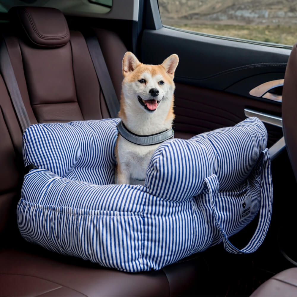 Dog Car Seat Bed - First Class - FUNNYFUZZY