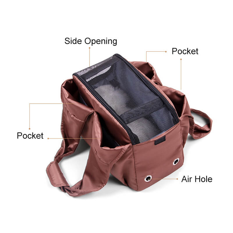 Portable Shoulder Dog& Cat Carrier Pet Carrier Bag