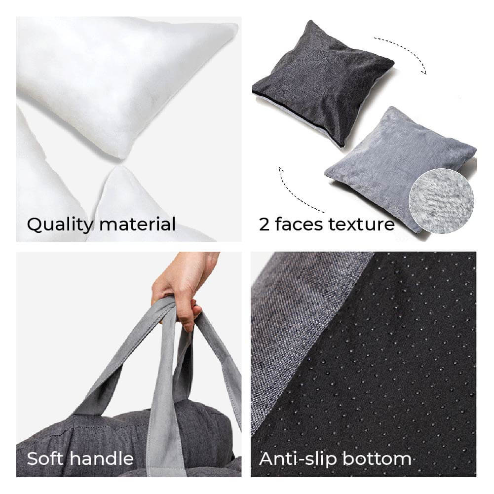Dog Car Seat Bed - First Class - FUNNYFUZZY